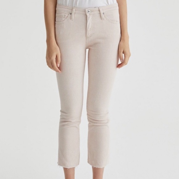 AG Jodi high rise slim flare crop size 32R